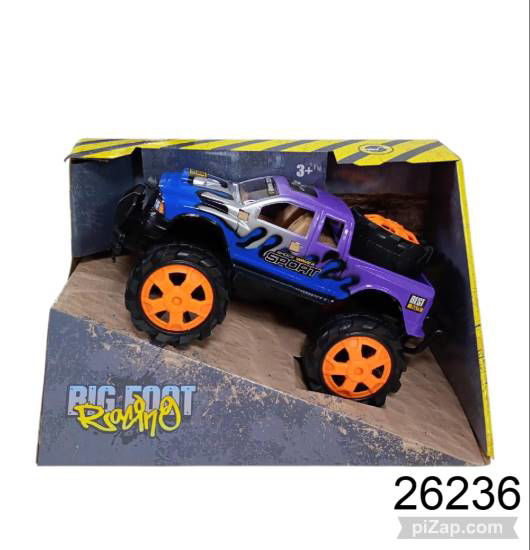 Imagen de CAMIONETA 4X4 A FRICCION CON CONOS 4.26